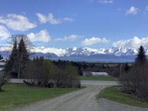 Spring is unfolding at RV Sites in Homer