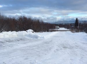 Looking more like Winter around RV Sites in Homer