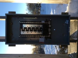 Electrical 200 amp RV Sites sub panel 