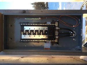 Electrical 200 amp RV Sites sub panel