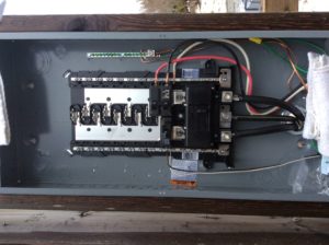 Electrical 200 amp RV Sites sub panel