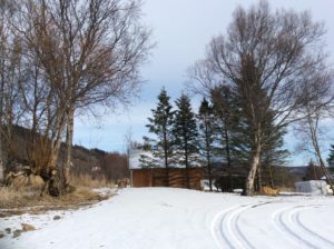 RV Site #3 with fresh snow