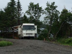 RV Site #3 with Guests from Anchorage