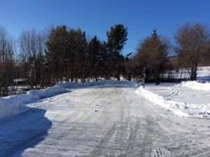 Beautiful Winter Day at RV Sites in Homer