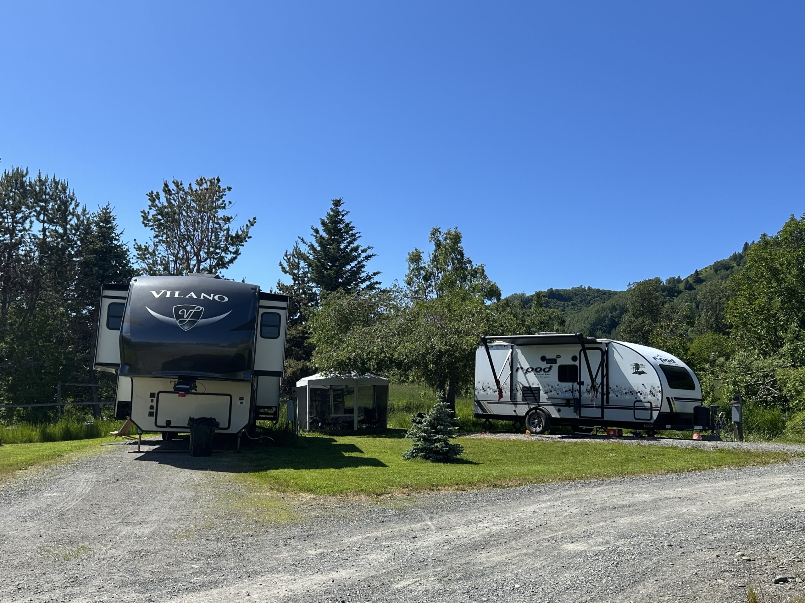 RV Sites two and four