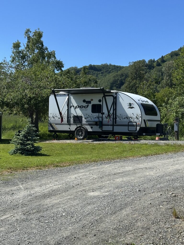 Beautiful Day at RV Sites in Homer